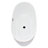59.1'' x 28.4'' Freestanding Soaking Acrylic Bathtub