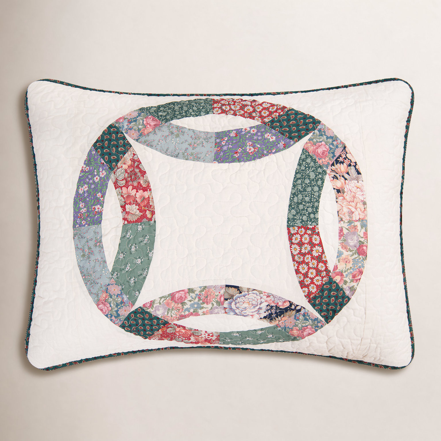 Cotton Quilt Set, Full/Queen Quilt + 2 Shams