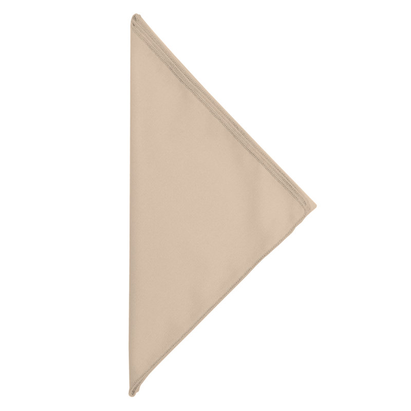 Ensemble de serviettes de table 120 pièces, Beige