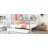 Daybed, Wood Slat Support, With Bedside Shelf And Two Drawers-335840044-335840034
