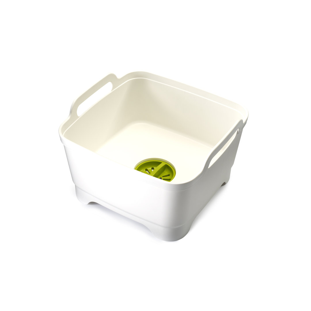 Joseph Joseph Wash&Drain Washing-up Bowl with Carry Handles Joseph Joseph Color: White