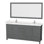 Sheffield 72" Double Bathroom Vanity with Mirror