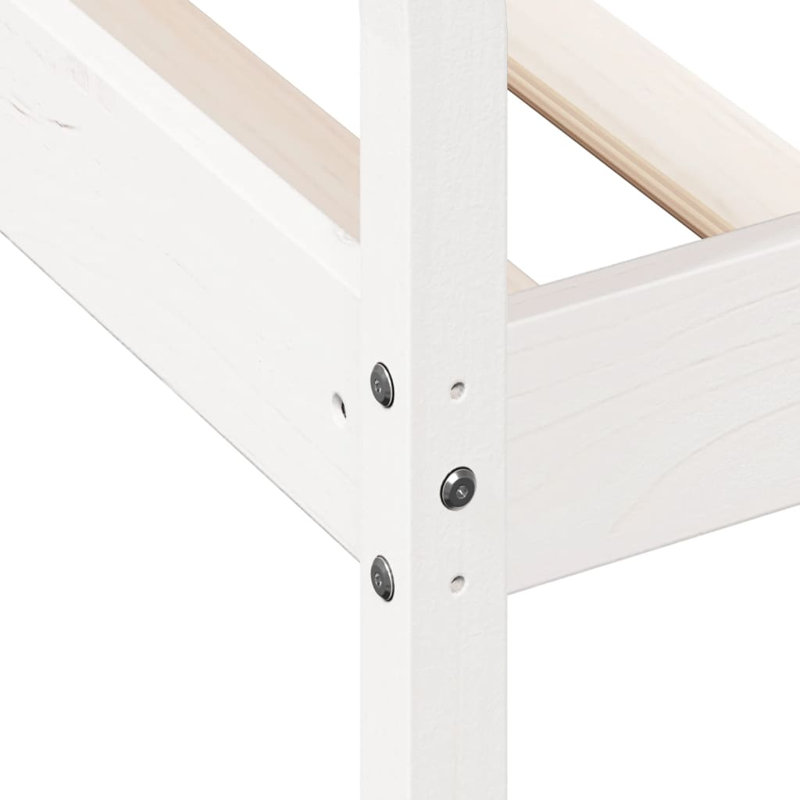 Allensby Solid Wood, Small Single (2'6), White
