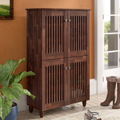 Belote 18 Pair Shoe Storage Cabinet