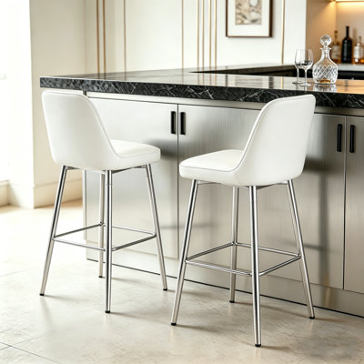 Tabourets de bar 27 po Mid-Century