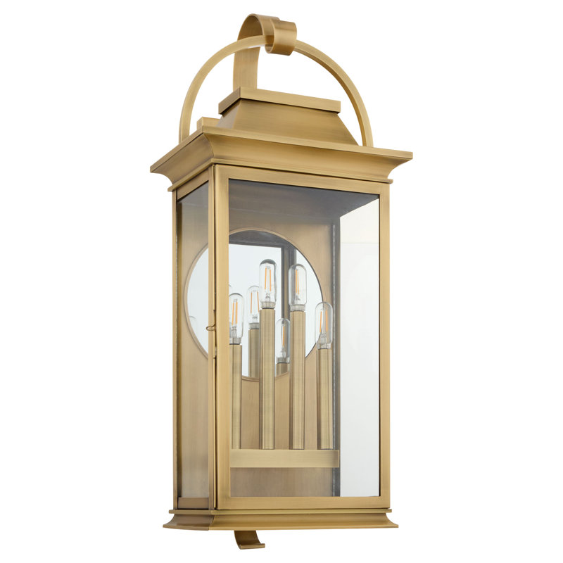 Concord Solid Brass Flush Mounted Sconce