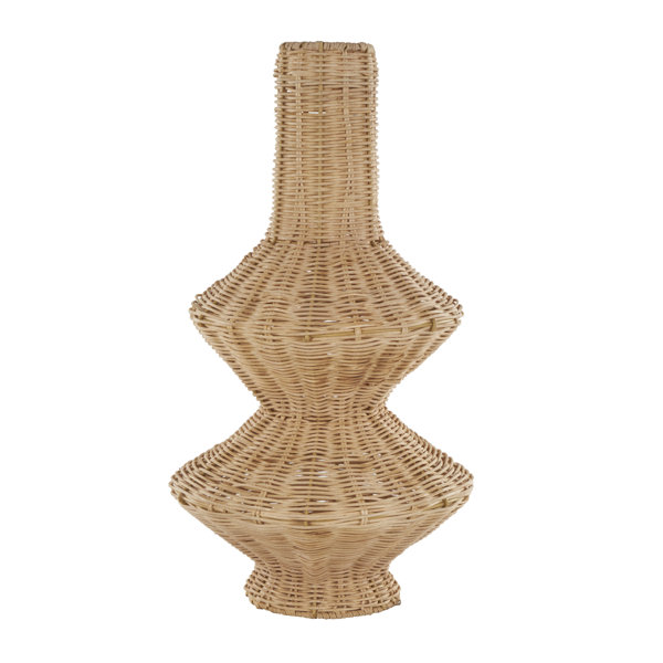 Bay Isle Home Analey Rattan Table Vase | Wayfair Analey Rattan Table Vase