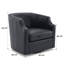 Fauteuil demi-tonneau pivotant et pivotant-1325914863