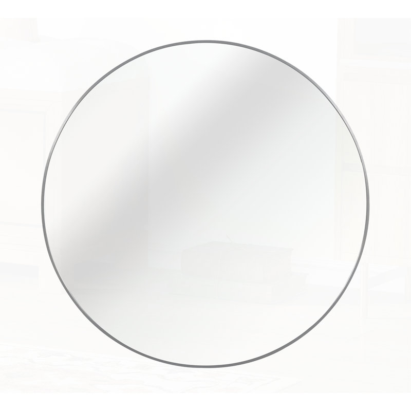 Miroir de salle de bain, Argent argent, 32" x 32"