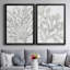 Alfonso Quiet Coral III - Ensemble de 2 reproductions d'art sur toile encadrées-603725581-603725578