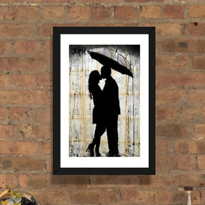 « rain lovers », impression