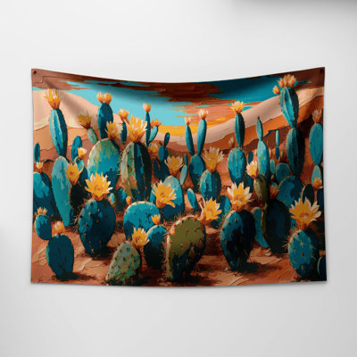 Tapisserie murale Southwestern Plants Prickly Pear 178
