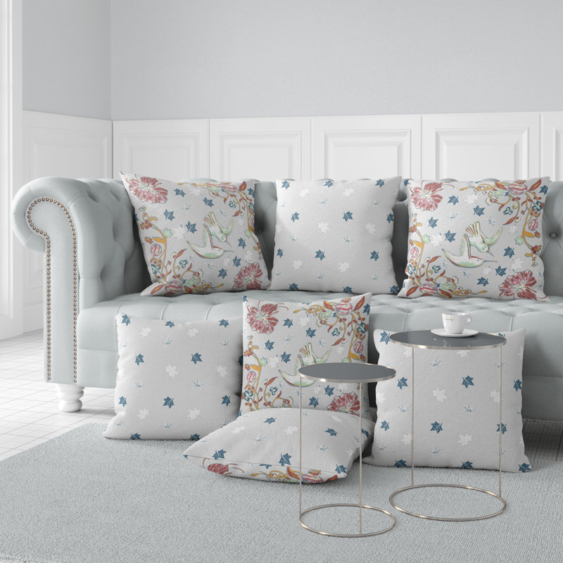Housse de coussin décoratif en polyester, 20 po x 20 po