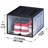 Stackable Large Shoe Containers Shoe Storage Box with Hard Plastic Drop Front for Sneakers-1086710639