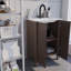 Meuble-lavabo pliable en résine