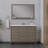 Feike 48'' Single Bathroom Vanity with Solid Surface Top-269746381