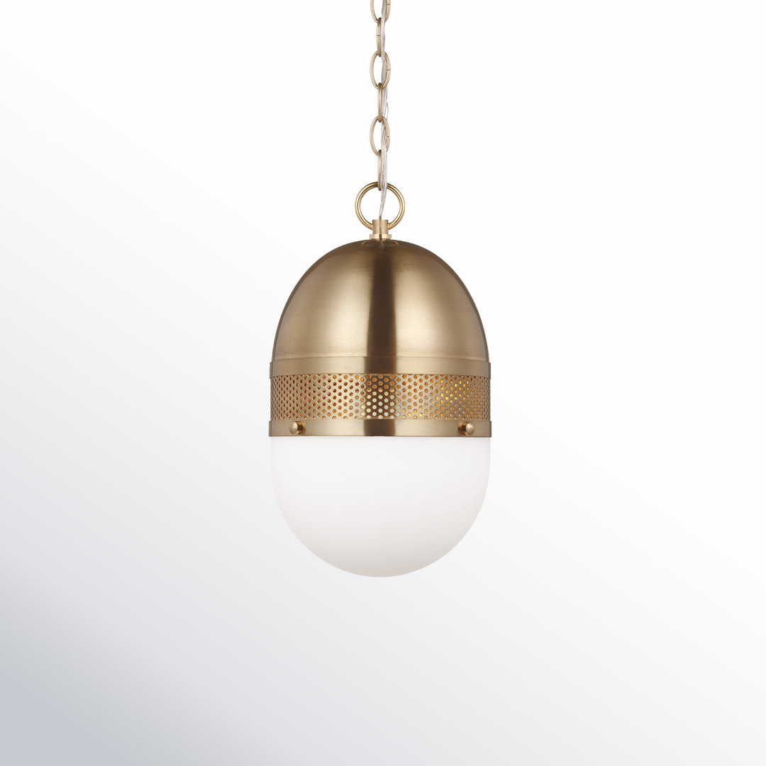 Ulrike 1 - Light Satin Brass Single Pendant Joss & Main