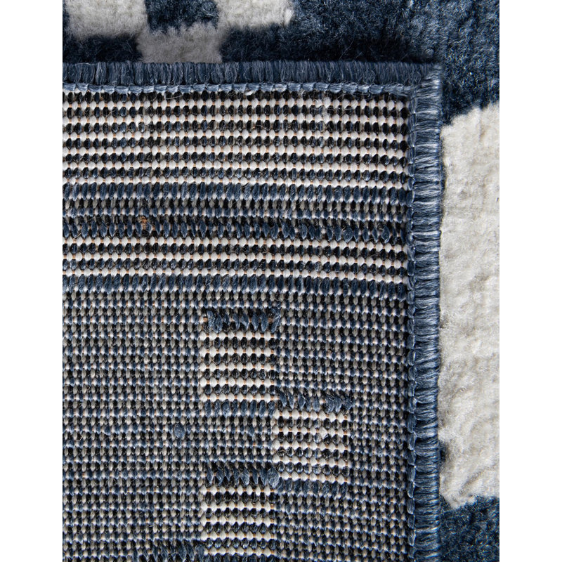 Tapis Latitude Run® Begna Nikolis bleu, Rectangle 6 pi 1 po x 9 pi
