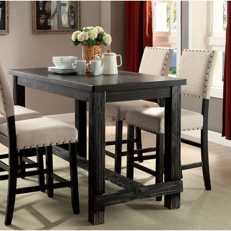 Poutre centrale de table de bar Bold, H 36 po x L 60 po x l 30 po