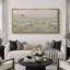 «Vibrant Wildflower», prairie, champ floral, campagne française, images extra larges, art mural encadré-98041905-111376734