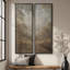 «Soft Earth-Tone Landscape», ensemble de 2 reproductions d'art murales encadrées sur toile 60 po x 20 po x 2 pièces, 60 po x 30 po x 2 pièces-1537803151-1537803144