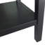 Flovilla 76cm Sofa Table, 1 Drawer Wooden Bedside End Table with Shelf Storage-1308239025