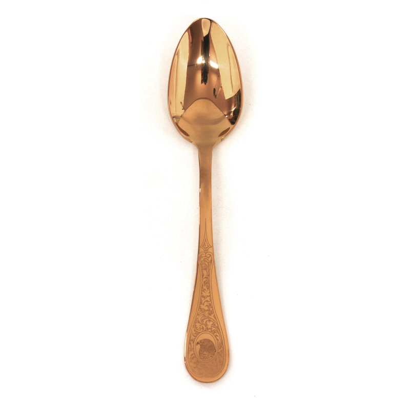 Diana Table Spoon - 12 Pieces, Bronzo