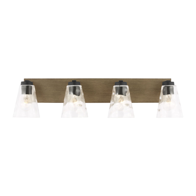 Dunton Extra Large Vanity from Generation Lighting , 7.5" H x 31" W x 6.5" D, 4 Lights