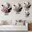 Glam Plants & Flowers Wall Decor on Metal-2134045137