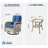 Three-Piece Outdoor Swivel Chair Set-1847364720