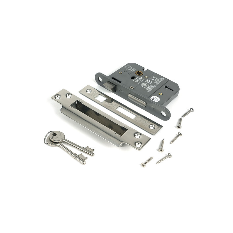 Sash Lock, Polished Chrome
