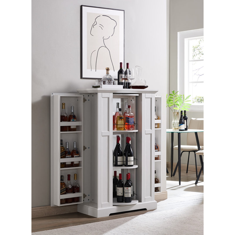 Armoire de bar Anberlyn Home, Blanc