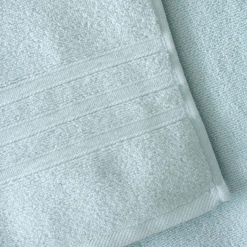 Zero Twist Bath Towel, Duck Egg