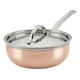 CopperBond 2qt Covered Saucier