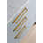 Cut-Section Design Bar Pull With Backplate-G018