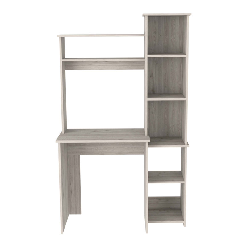 Bureau d'écriture Versalles, Gris clair, H 17,8 po x l 17,8 po x P 38,7 po