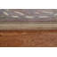Tapis beige / gris en laine noué à la main de conception unique 5 pi 3 po x 8 pi 1 po