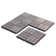 12" X 12" Wood Interlocking Deck Tile Checker Pattern