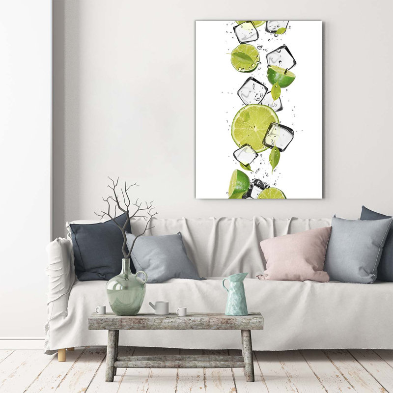 Limonka And Ice - Wrapped Canvas Print