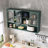 Four-Door Glass Wall Cabinet Storage-742118508