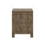 Ensemble de chambre à coucher 3 pièces, lit plateforme avec deux lumières de chevet, table de chevet 2 tiroirs-105501743-105501742