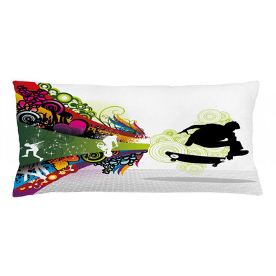 Housse de coussin lombaire intérieur/extérieur adolescent