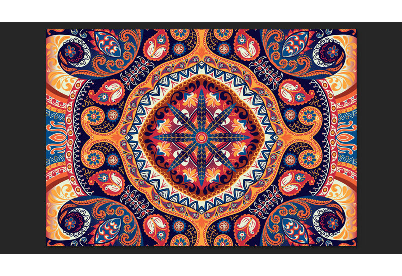 Exotic Mosaic 2.80m x 400cm Wallpaper, 350 cm x 245 cm