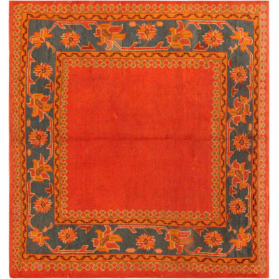 Tapis carré Oushak