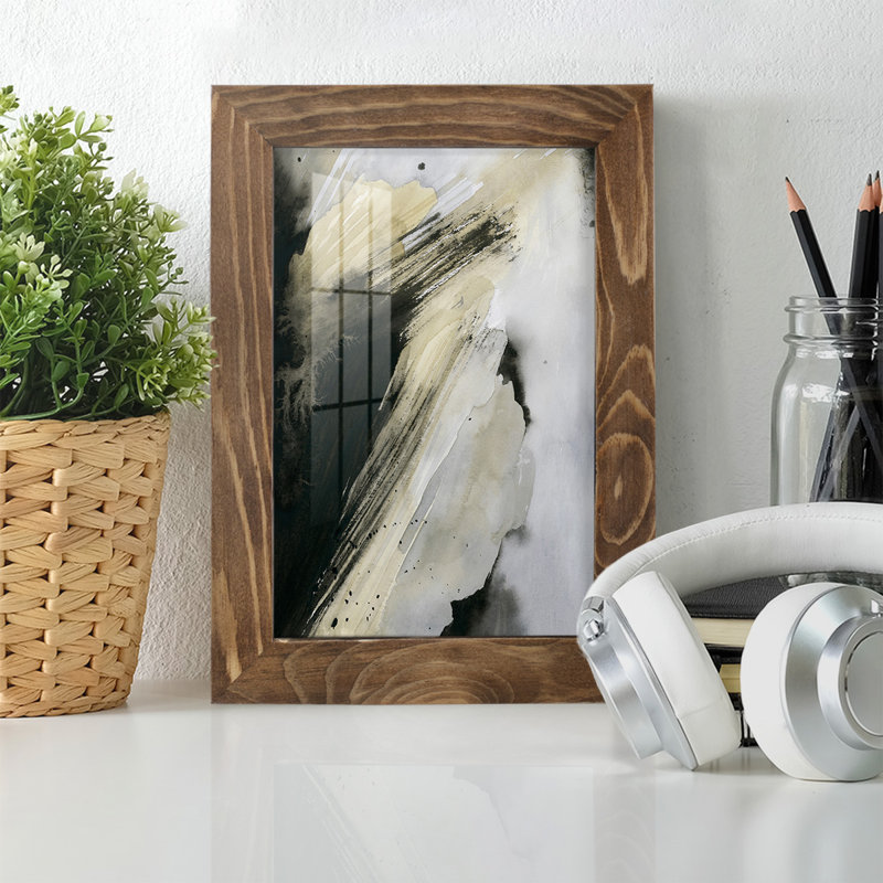 The Shore's Edge I - Impression encadrée avec verre, H 7 po x l 5 po x P 1 po, Cadre noyer