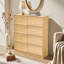 Commode 4 tiroirs, commode sans poignée, 100% imperméable, armoire en bois moderne avec cadre robuste pour diverses pièces-57209217