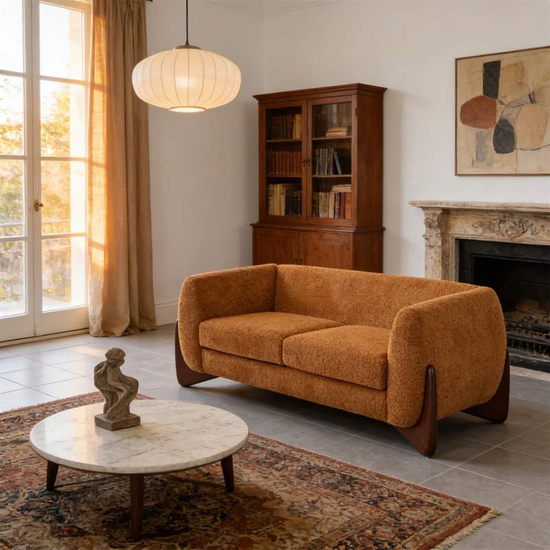 Loveseat, Caramel