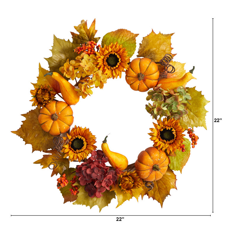 Faux 22'' Wreath