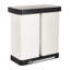 Double Pedal Waste Bin 60 L ECOSORT Metal-916045284