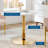 Kruise Round Metal Base Dining Table